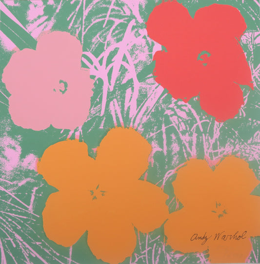 Andy Warhol Flowers Lithograph CMOA