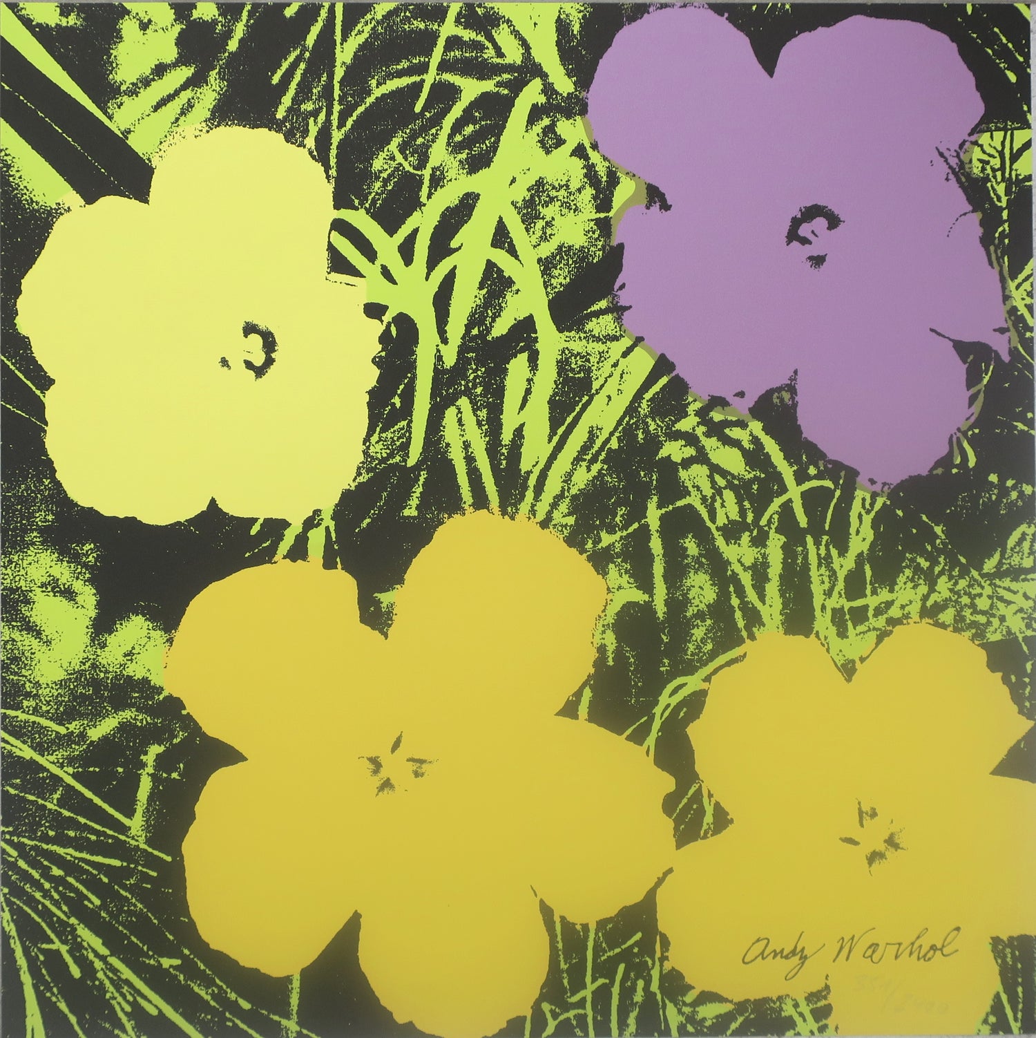 Andy Warhol Flowers 67 Lithograph