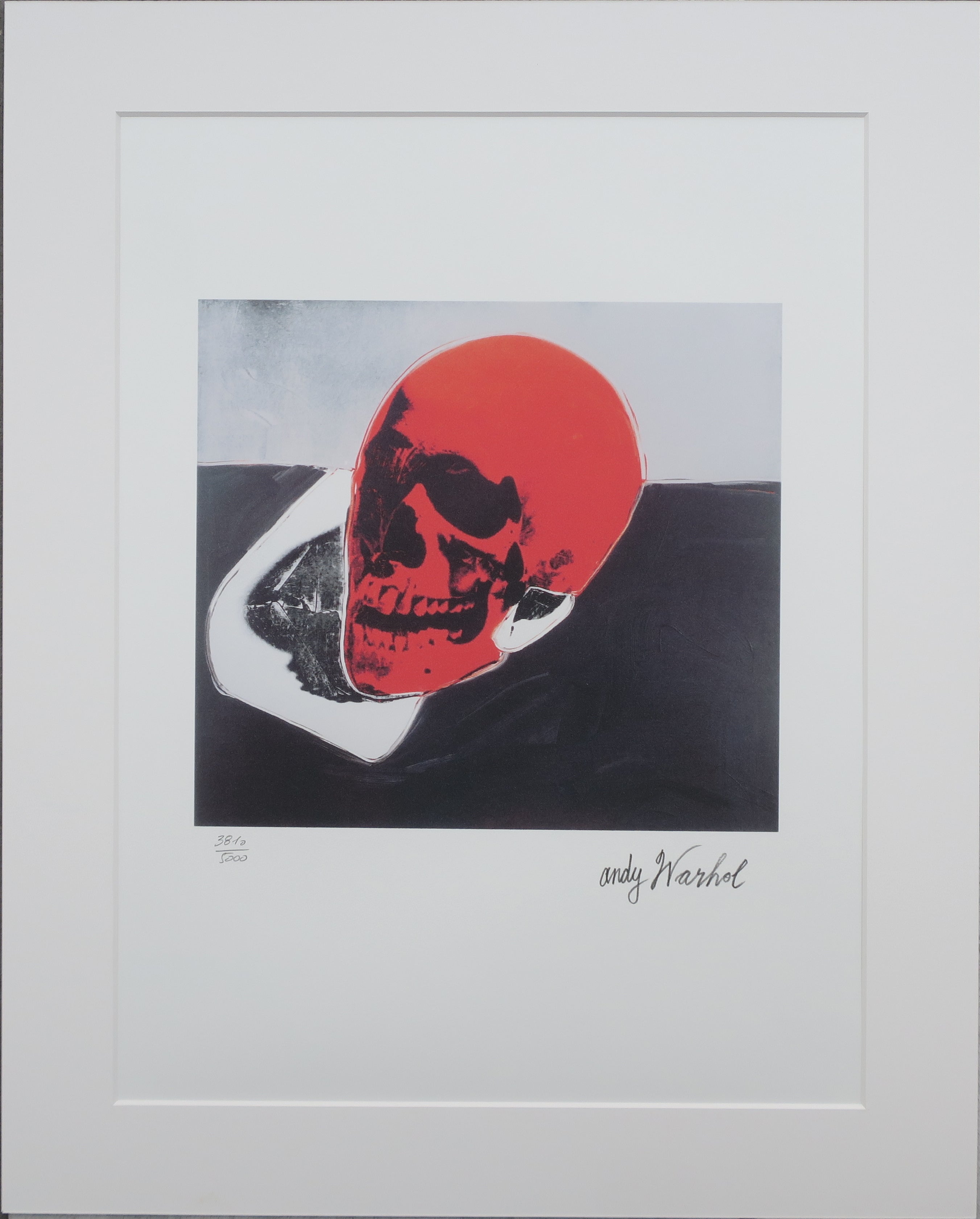 Andy Warhol Skull Lithograph – newPOPart Gallery